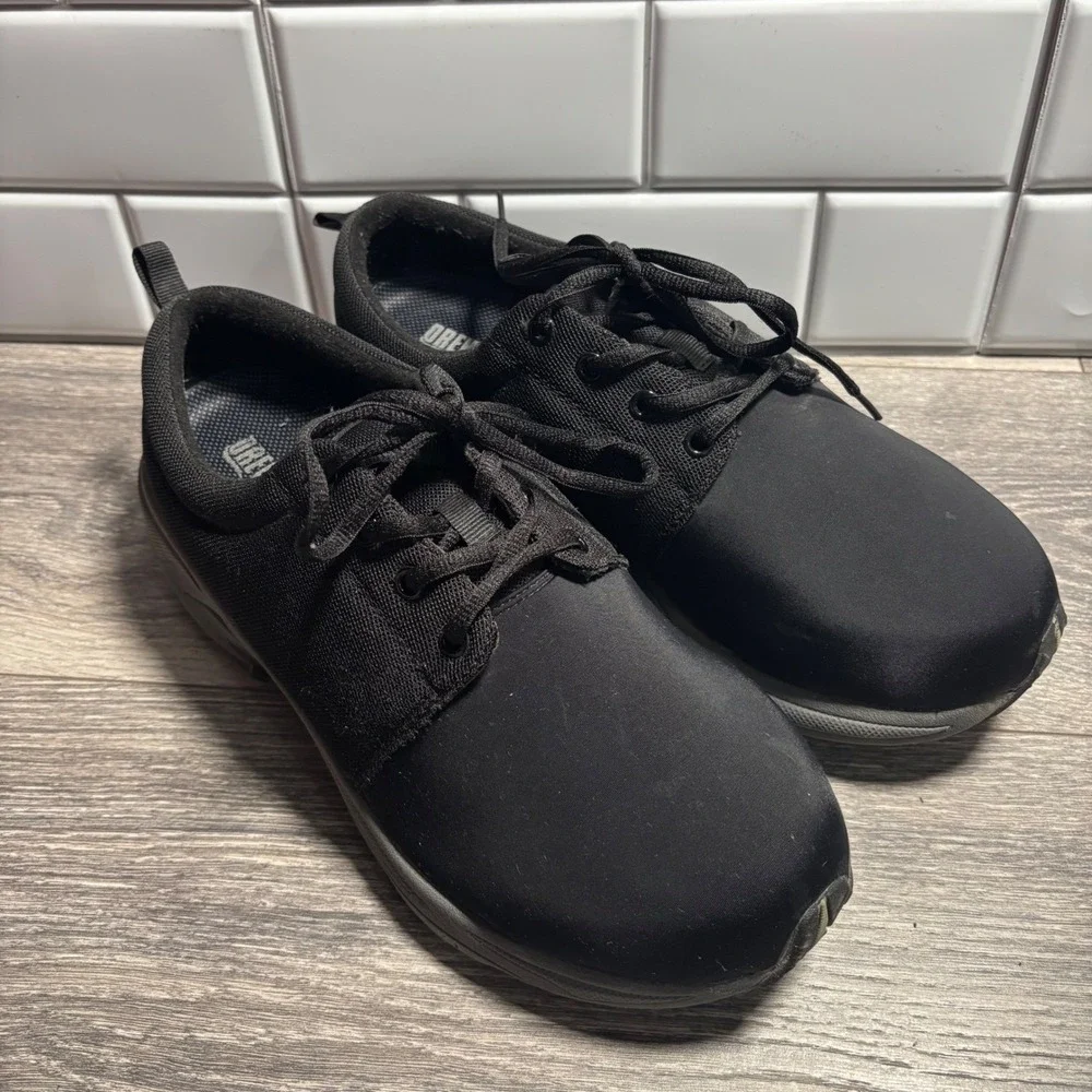 Drew Men's‎ Exceed Black Lace Up Comfort Casual Walking Shoe 10.5 Extra Wide